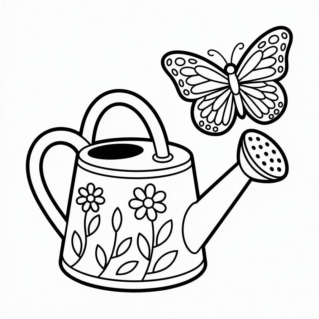 Malbuch für kleine Gärtner | Kinder ab 4 Jahren