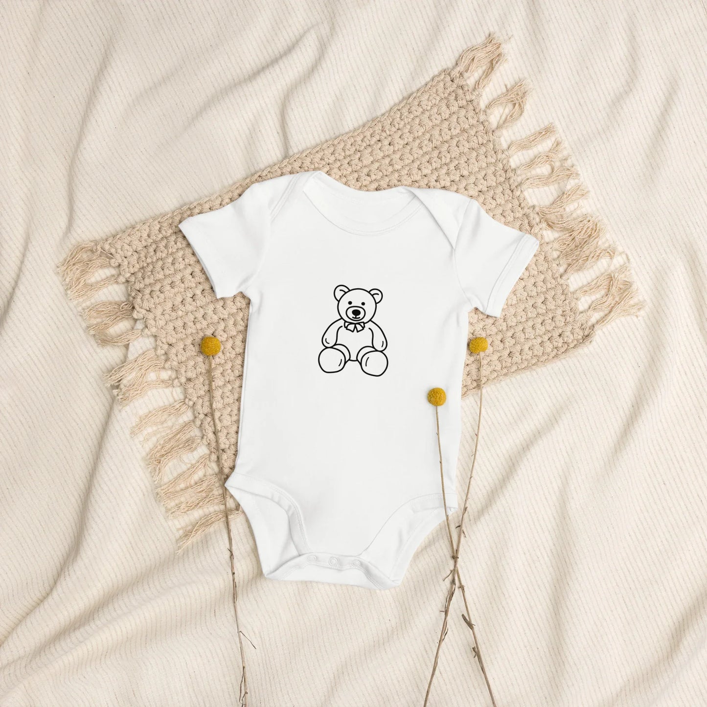Bio-Baby-Body aus 100% Baumwolle – Nachhaltig & Weich - Velano