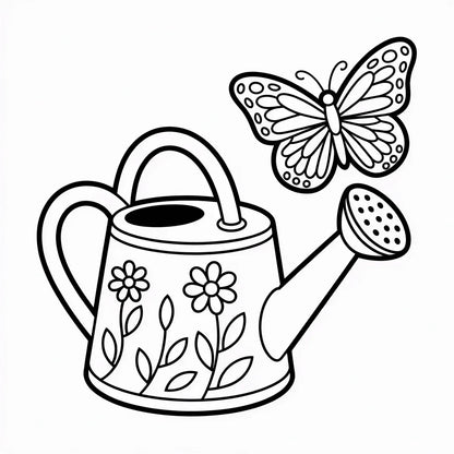 Malbuch für kleine Gärtner | Kinder ab 4 Jahren