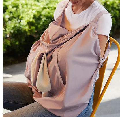 Baby-Tragecover mit Kapuze - Winddicht & Warm