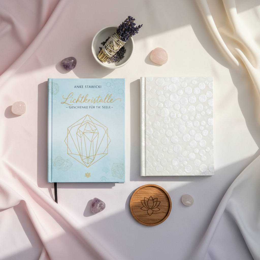 Geschenk der Achtsamkeit Flatlay