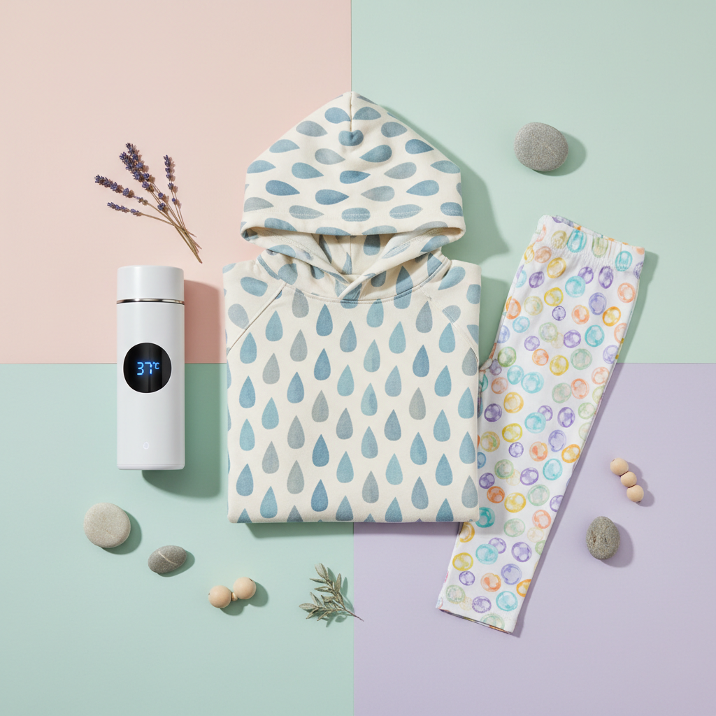 Wellness-Wohlfühl-Set Flatlay